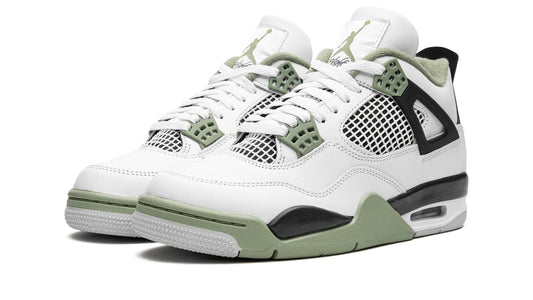 Air Jordan 4 Retro WMNS "Seafoam / Oil Green"