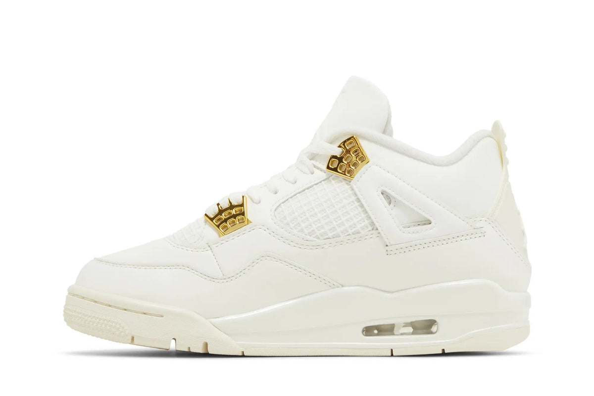 WMNS Jordan 4 Retro 'Metallic Gold'