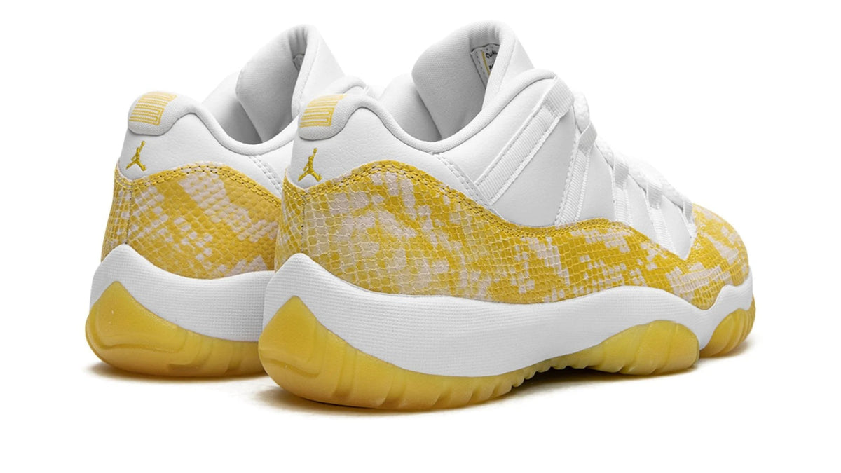 Air Jordan 11 Low WMNS "Yellow Snakeskin"