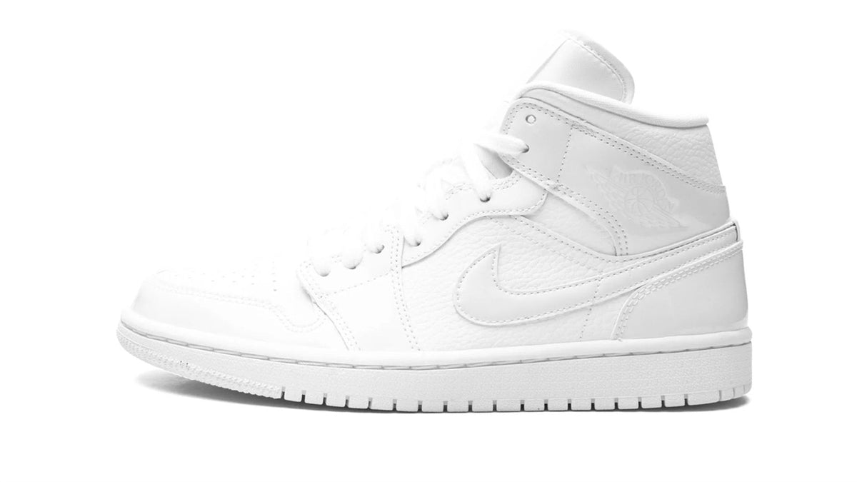 Air Jordan 1 Mid WMNS "Triple White"