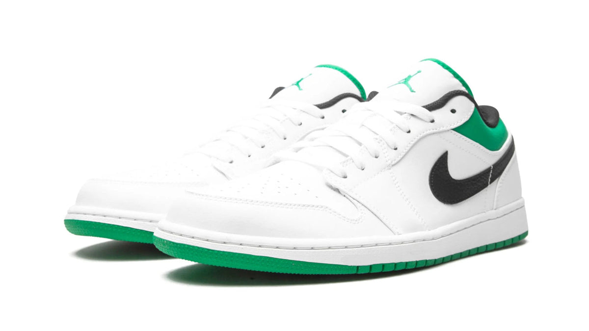 Air Jordan 1 Low "White/Lucky Green"