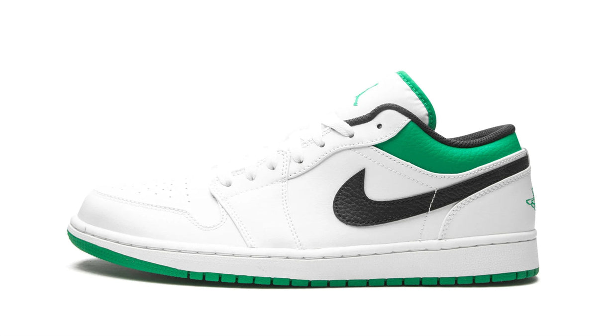 Air Jordan 1 Low "White/Lucky Green"
