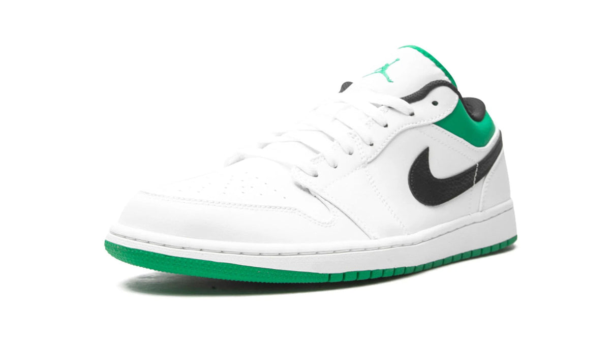 Air Jordan 1 Low "White/Lucky Green"