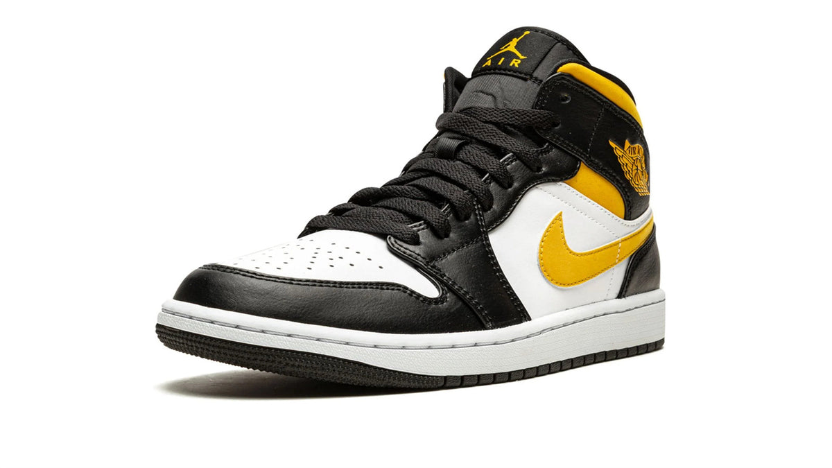 Air Jordan 1 Mid "White/Pollen/Black"
