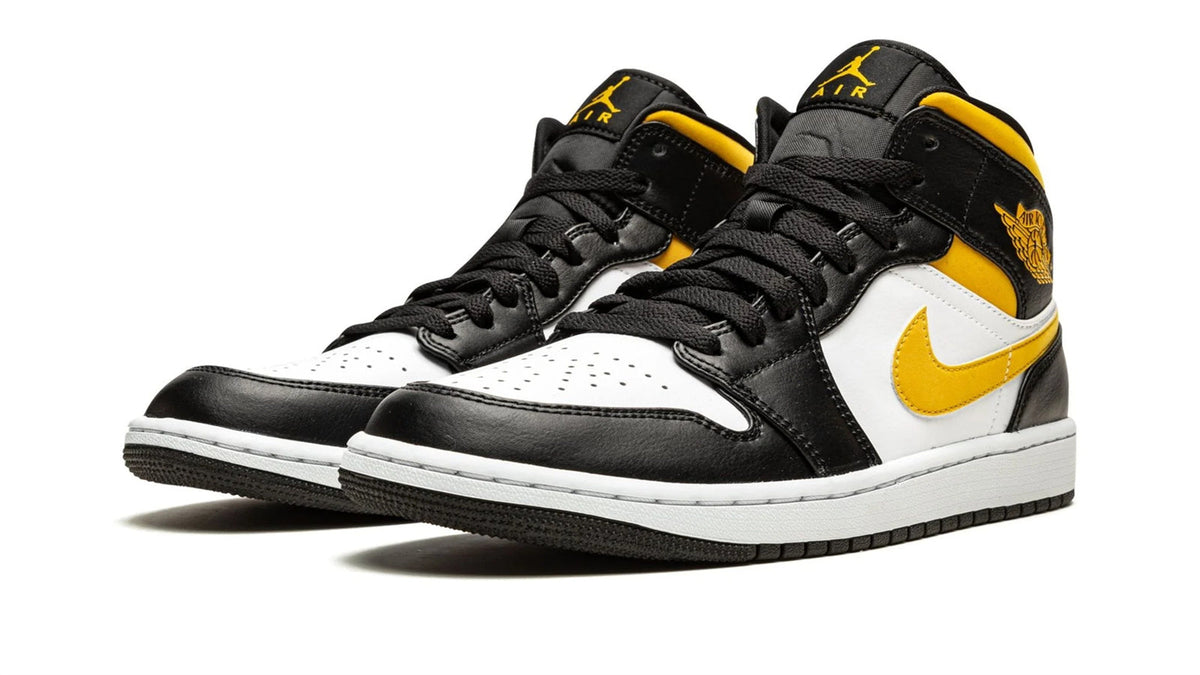 Air Jordan 1 Mid "White/Pollen/Black"