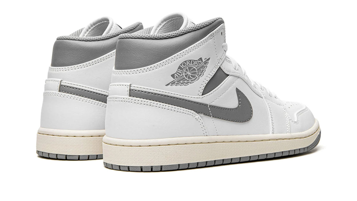 Air Jordan 1 Mid "White/Stealth Grey"