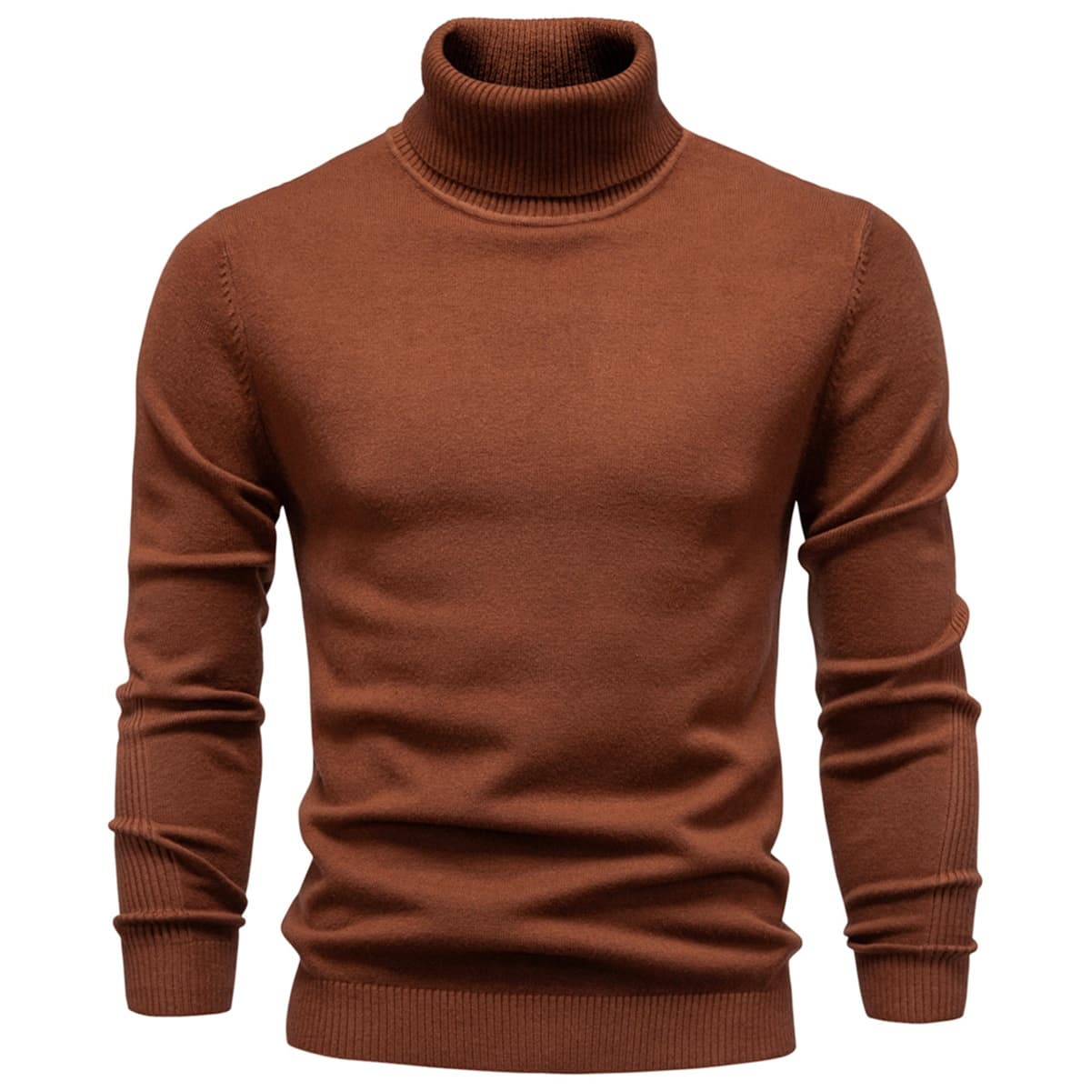 Men's Turtleneck Pullover Sweater
