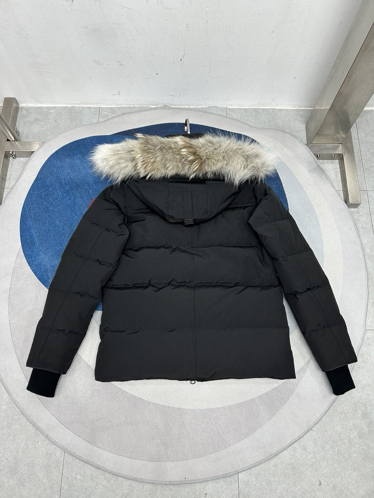 Canada Goose 2048M Hooded Down Jacket – Graphite Grey