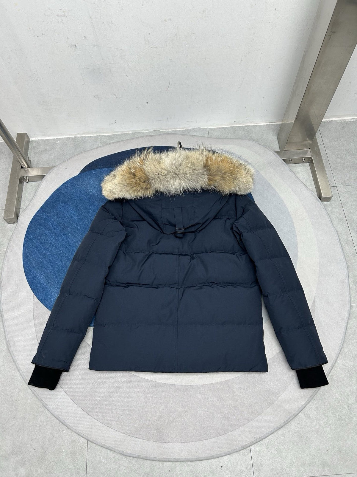 Canada Goose 2048M Hooded Down Jacket – Graphite Grey