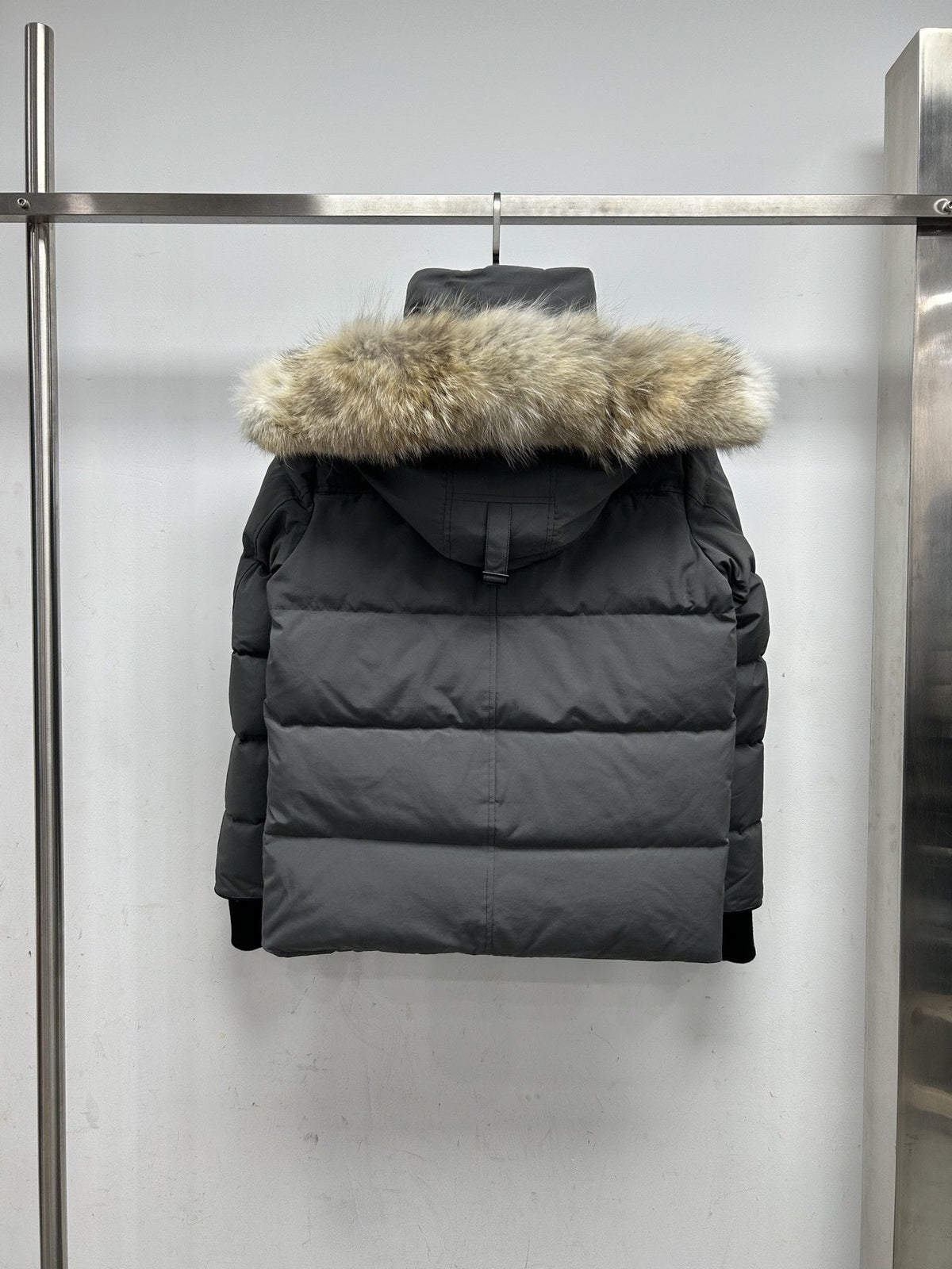 Canada Goose 2048M Hooded Down Jacket – Graphite Grey