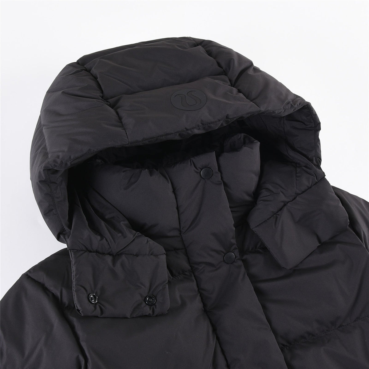 Lululemon Wunder Puff Cropped Goose Down Jacket with Detachable Hood