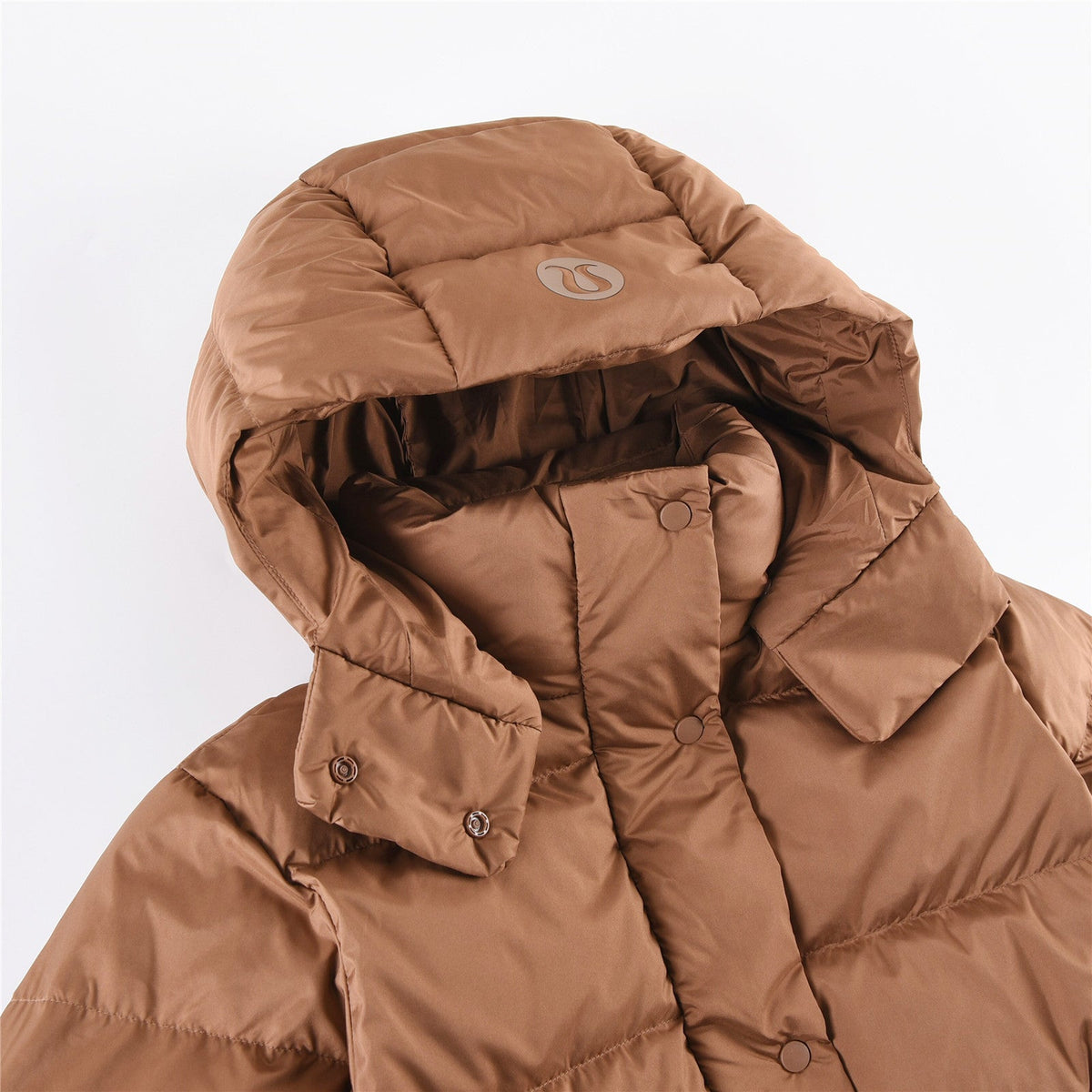 Lululemon Wunder Puff Cropped Goose Down Jacket with Detachable Hood