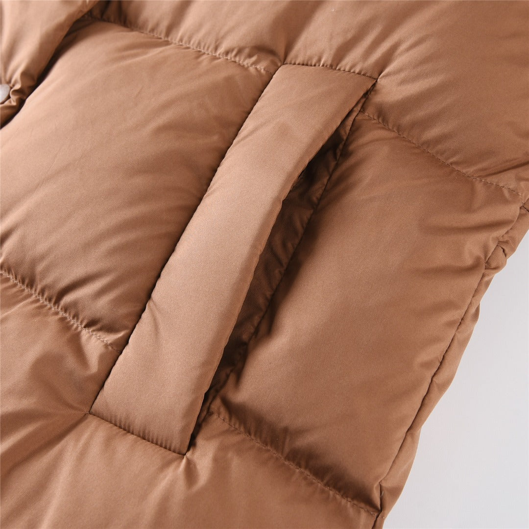 Lululemon Wunder Puff Cropped Goose Down Jacket with Detachable Hood
