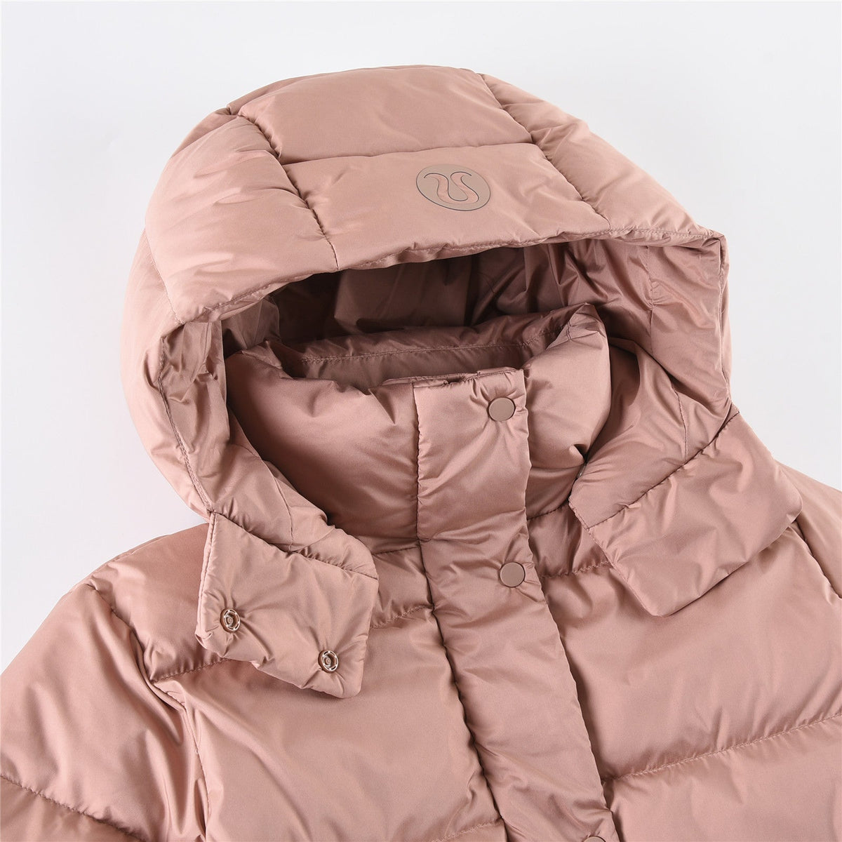 Lululemon Wunder Puff Cropped Goose Down Jacket with Detachable Hood