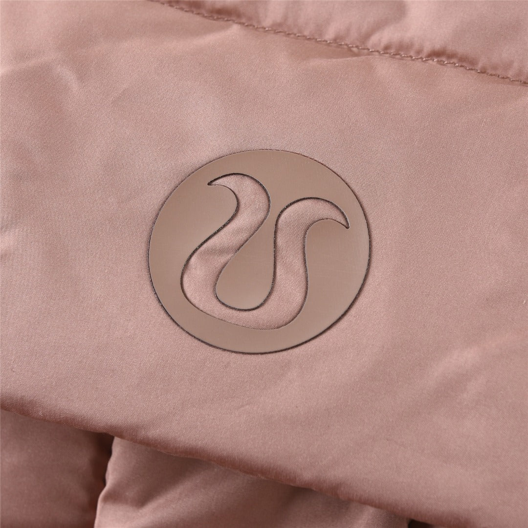 Lululemon Wunder Puff Cropped Goose Down Jacket with Detachable Hood