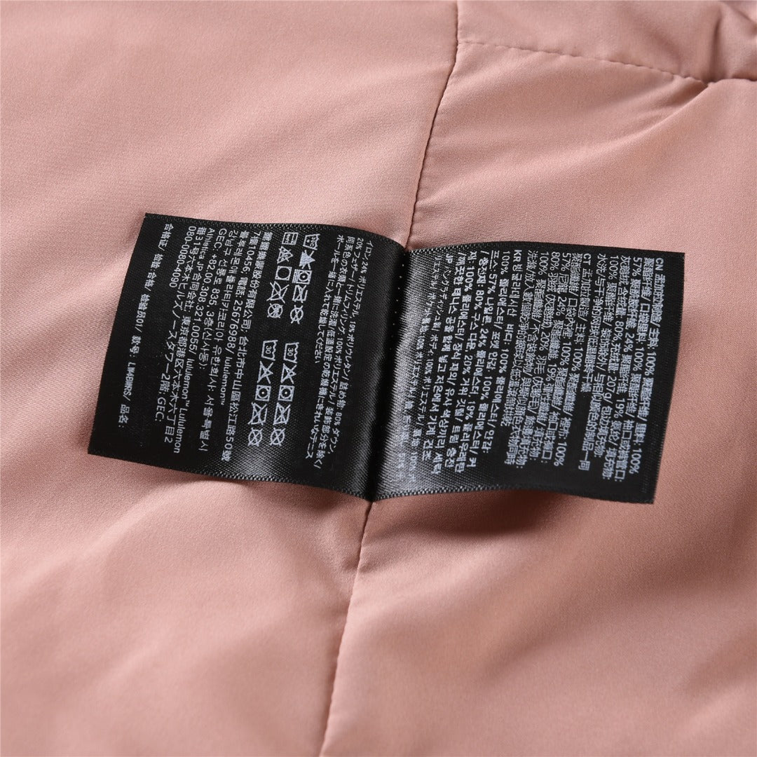 Lululemon Wunder Puff Cropped Goose Down Jacket with Detachable Hood