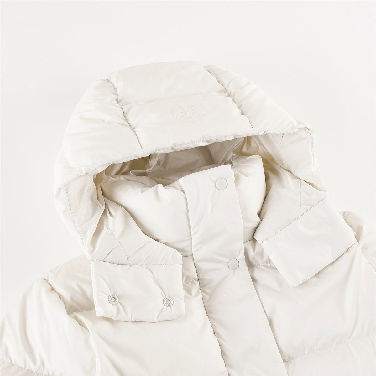 Lululemon Wunder Puff Cropped Goose Down Jacket with Detachable Hood