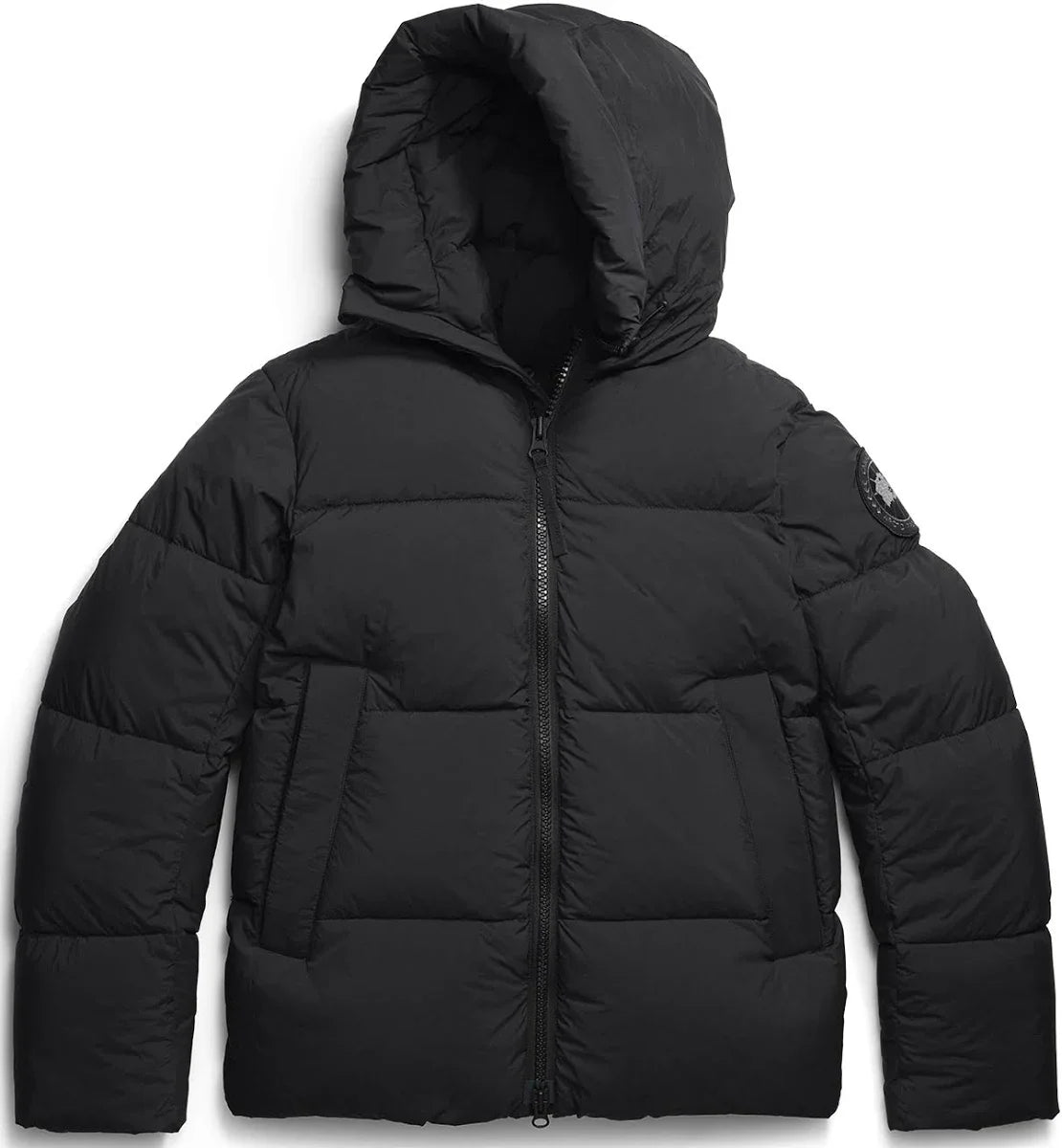 Canada Goose Crofton Down Puffer Jacket with Detachable Hood