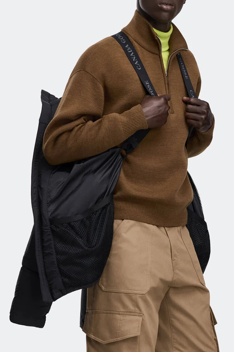 Canada Goose Crofton Down Puffer Jacket with Detachable Hood
