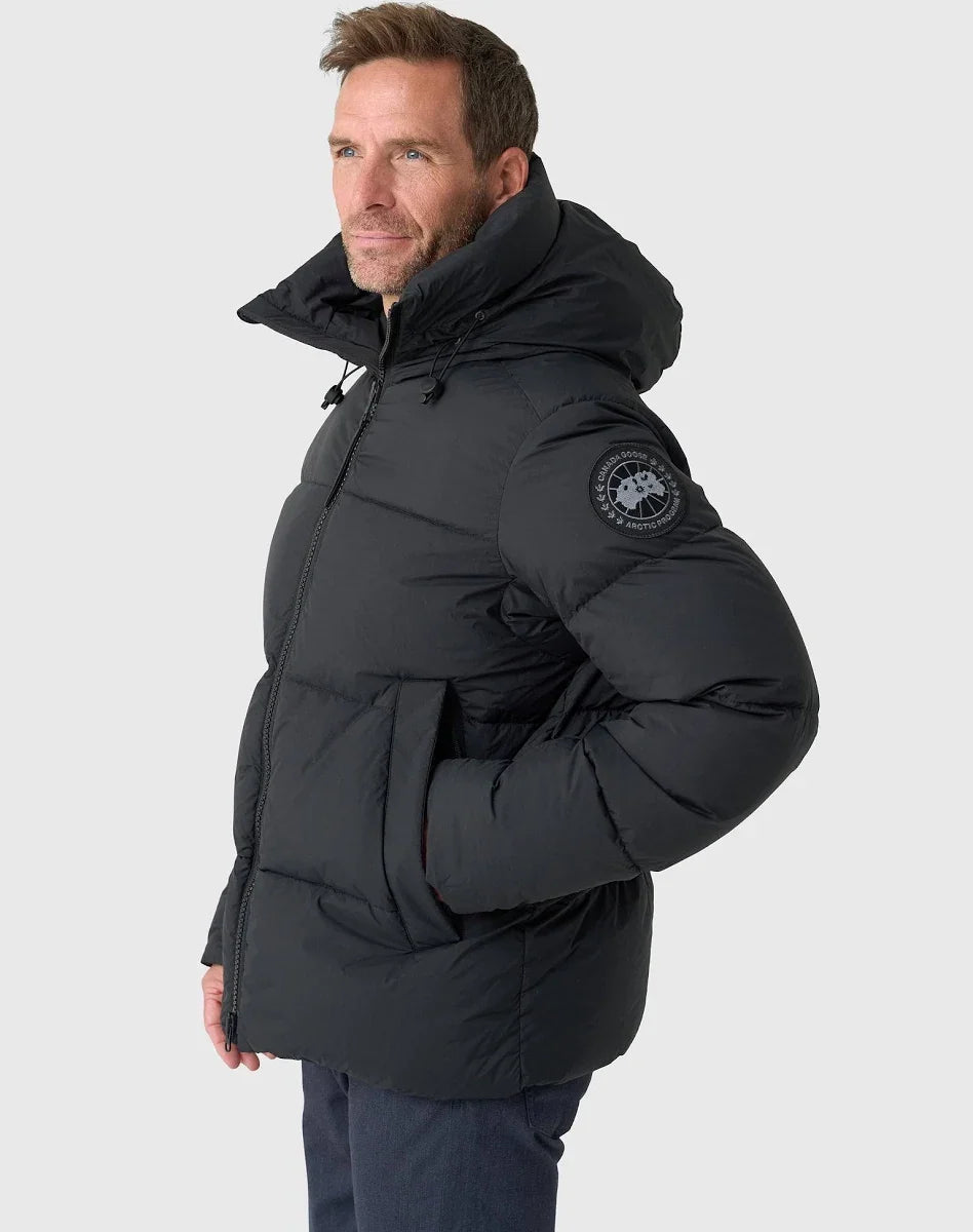 Canada Goose Crofton Down Puffer Jacket with Detachable Hood