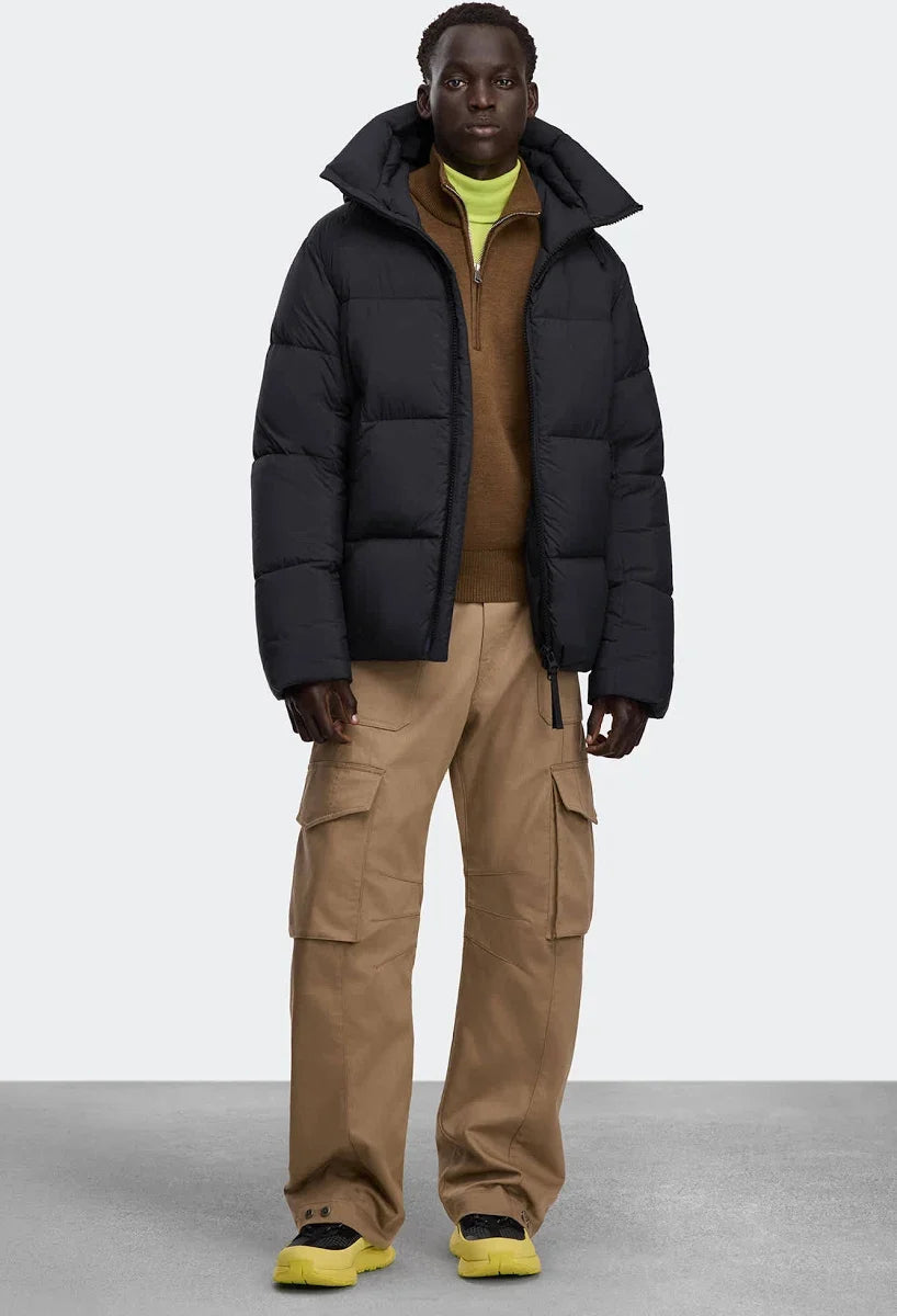 Canada Goose Crofton Down Puffer Jacket with Detachable Hood