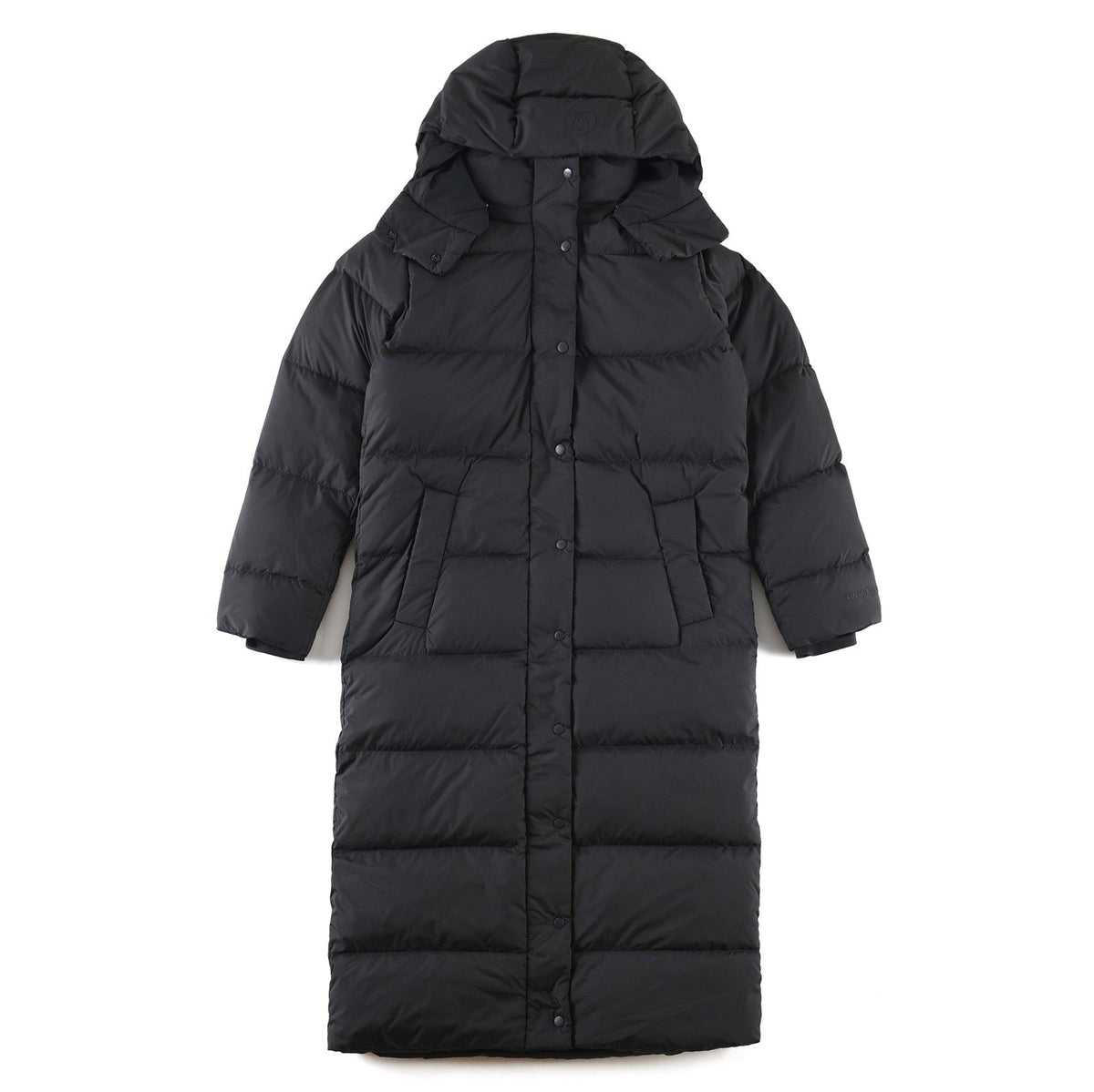 Lululemon Snow Warrior Long Goose Down Jacket with Detachable Hood