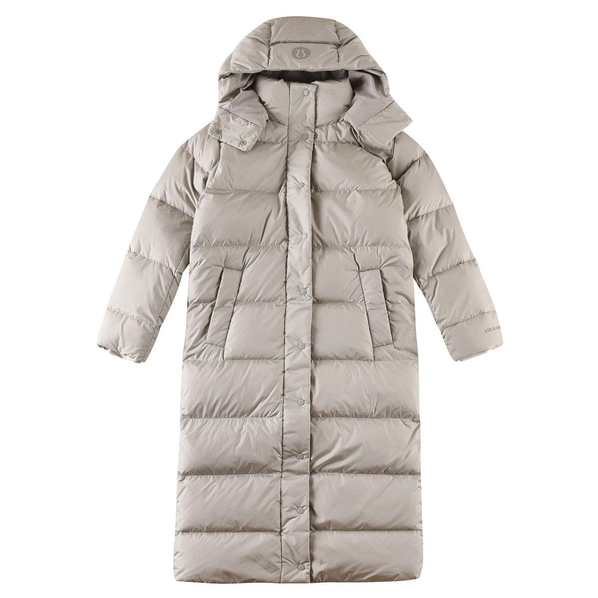 Lululemon Snow Warrior Long Goose Down Jacket with Detachable Hood