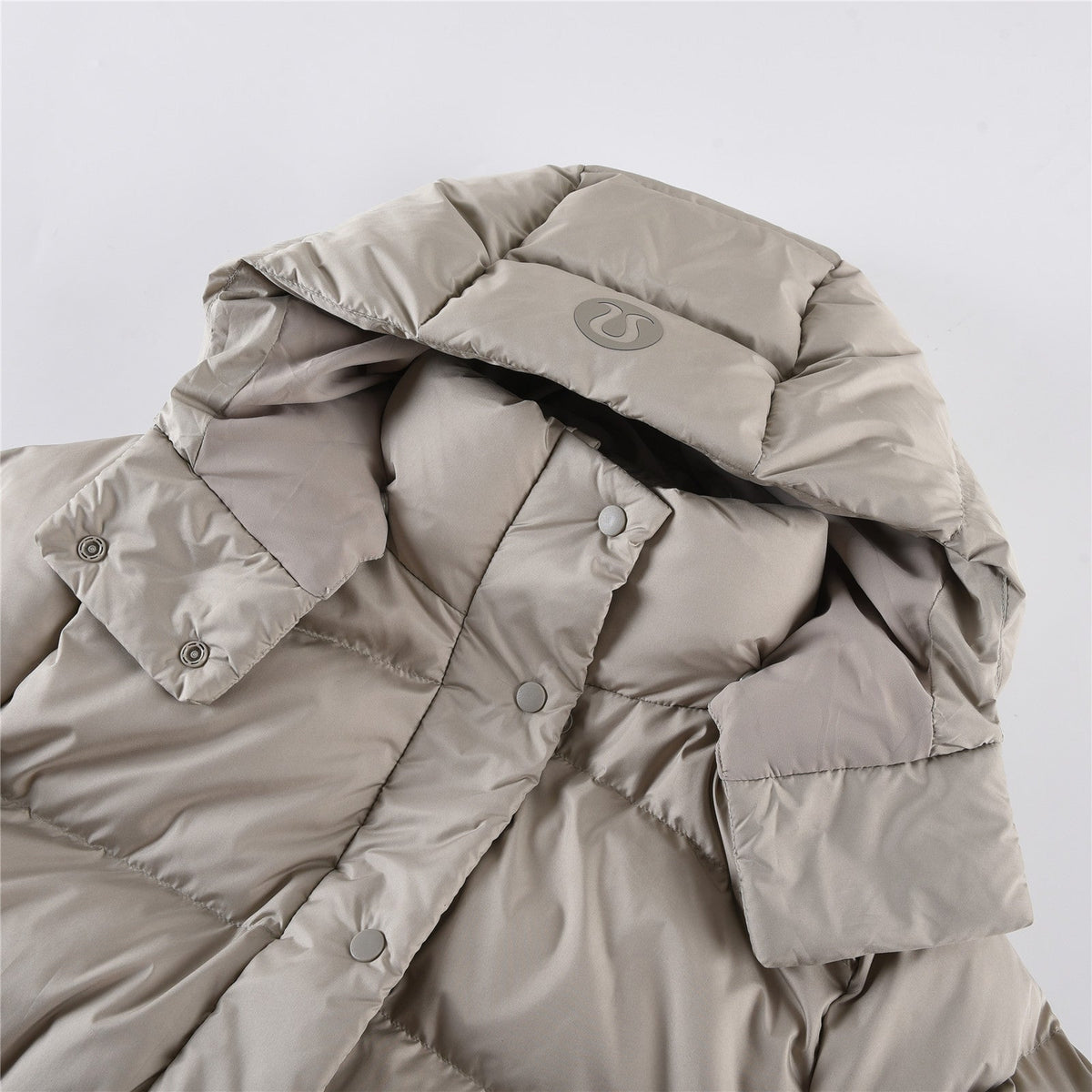 Lululemon Snow Warrior Long Goose Down Jacket with Detachable Hood