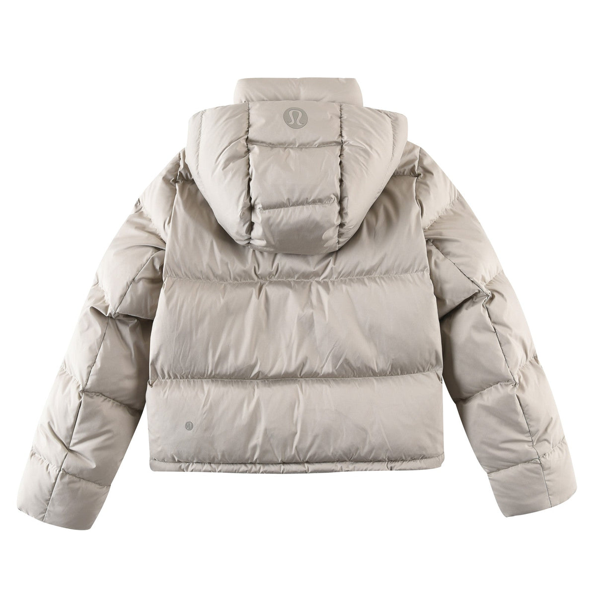 Lululemon SoftMatte Cropped Goose Down Puffer Jacket with Detachable Hood